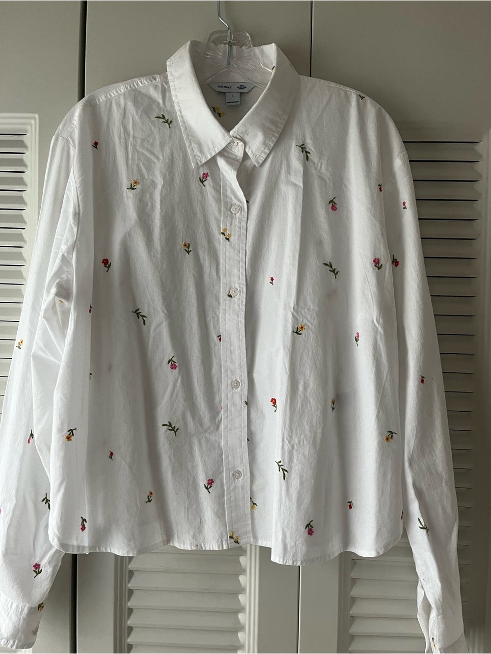 Old Navy "The Cropped Shirt"